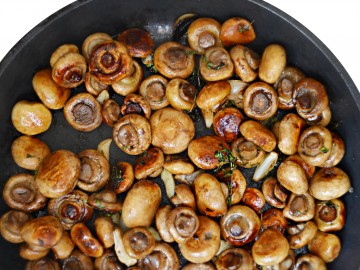 Garlic mushrooms