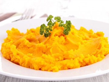 Pumpkin-potato puree