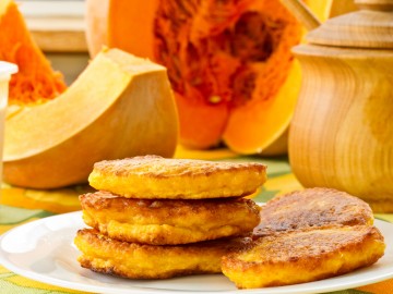 Pumpkin pancakes