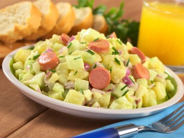 Potato-sausage salad