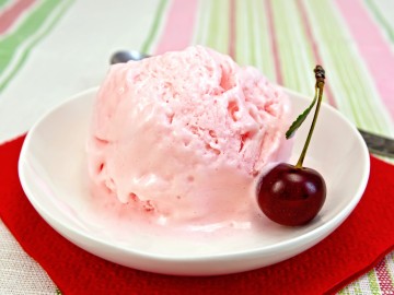 Cherry sorbet